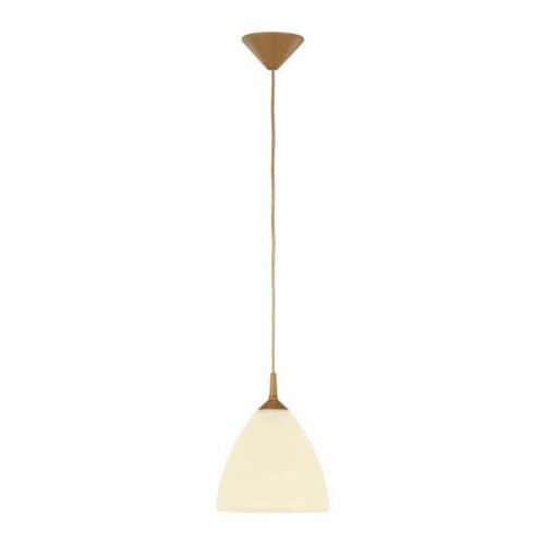 Lampa wisząca BARTEK ECRU 1xE27 9102 Alfa