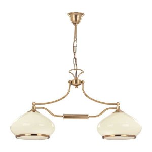 Lampa wisząca ASTORIA złota 2xE27 3421 Alfa