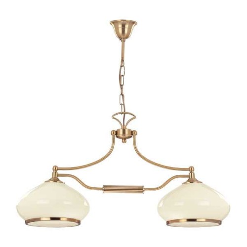 Lampa wisząca ASTORIA złota 2xE27 3421 Alfa