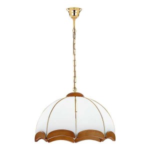 Lampa wisząca SIKORKA drewniana 3xE27 767 Alfa
