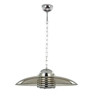 Lampa wisząca ASTRA chrom 1xE27 147 Alfa