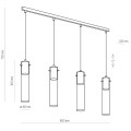 Lampa wisząca LOOK GRAPHITE 3149 TK Lighting