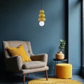 Lampa wisząca ORLANDO PLUS G9  miodowy połysk 8787 Argon
