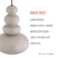 Lampa wisząca DIEGO GU10  kaszmir połysk 8823 Argon