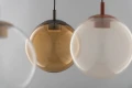 Lampa wisząca SACRAMENTO GX53  brudny róż opalizowany 8829 Argon