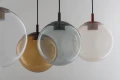 Lampa wisząca SACRAMENTO GX53  przydymiony zielono-szary 8830 Argon
