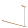 Lampa wisząca pojedyczna, świecącą góra-dół MIAMI LED  złoty 8836 Argon