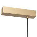 Lampa wisząca pojedyczna, świecącą góra-dół MIAMI LED  złoty 8836 Argon