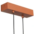 Lampa wisząca podwójna regulowana, świecąca góra-dół MIAMI LED  terakota 8837 Argon