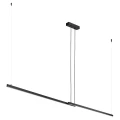 Lampa wisząca podwójna regulowana, świecąca góra-dół MIAMI LED  czarny 8838 Argon
