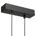 Lampa wisząca podwójna regulowana, świecąca góra-dół MIAMI LED  czarny 8838 Argon