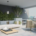Lampa wisząca ogrodowa NORFOLK E27  czarny 8751 Argon