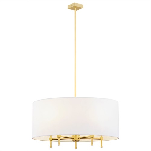 Żyrandol ABBANO E14  biały 2132 Argon