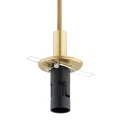 Lampa wisząca, mała ALMIROS E14  biało-brązowy (marmurek) 8450 Argon