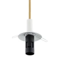 Lampa wisząca, mała ALMIROS E14  biało-brązowy (marmurek) 8451 Argon