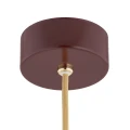 Lampa wisząca, mała ALMIROS E14  biało-brązowy (marmurek) 8452 Argon
