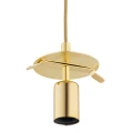 Lampa wisząca, średnia ALMIROS E27  biało-brązowy (marmurek) 8447 Argon