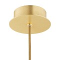 Lampa wisząca, duża ALMIROS E27  biało-brązowy (marmurek) 8448 Argon