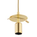 Lampa wisząca, duża ALMIROS E27  biało-brązowy (marmurek) 8448 Argon