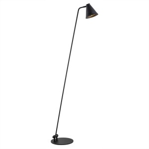 Lampa podłogowa AVALONE E27  czarny struktura 8003 Argon