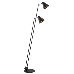 Lampa podłogowa AVALONE E27  czarny struktura 7077 Argon