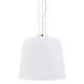 Lampa wisząca BERKLEY E27  opal biały 4689 Argon