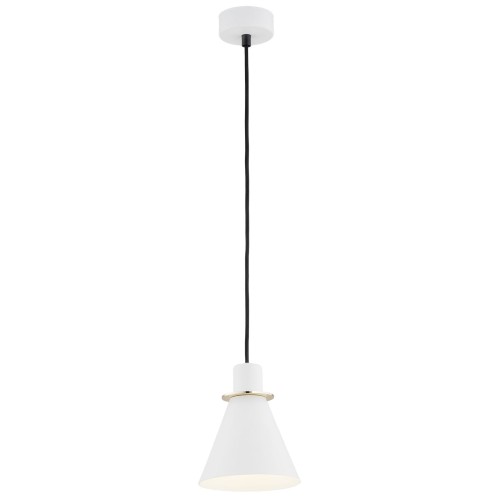 Lampa wisząca BEVERLY E27  biały struktura 4680 Argon