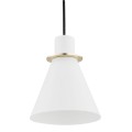 Lampa wisząca BEVERLY E27  biały struktura 4680 Argon