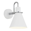 Kiniet BEVERLY E27  biały struktura 4705 Argon
