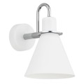 Kiniet BEVERLY E27  biały struktura 4705 Argon