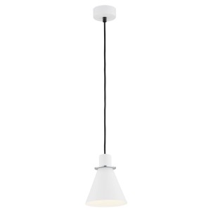 Lampa wisząca BEVERLY E27  biały struktura 4681 Argon