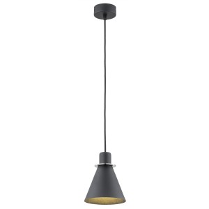 Lampa wisząca BEVERLY E27  czarny struktura 4688 Argon