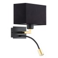 Kinkiet BILL E27/LED  czarny 1042 Argon