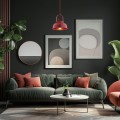 Lampa wisząca DAKOTA E27  czerwony 8286 Argon
