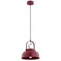 Lampa wisząca DAKOTA E27  czerwony 8286 Argon