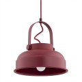 Lampa wisząca DAKOTA E27  czerwony 8286 Argon