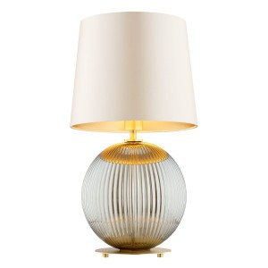 Lampa stołowa HAMILTON E27  beżowy (złoty środek) 8530 Argon