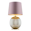 Lampa stołowa HAMILTON E27  brudny róż (złoty środek) 8531 Argon
