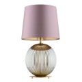 Lampa stołowa HAMILTON E27  brudny róż (złoty środek) 8531 Argon