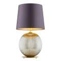 Lampa stołowa HAMILTON E27  fioletowy-śliwkowy (złoty środek) 8532 Argon