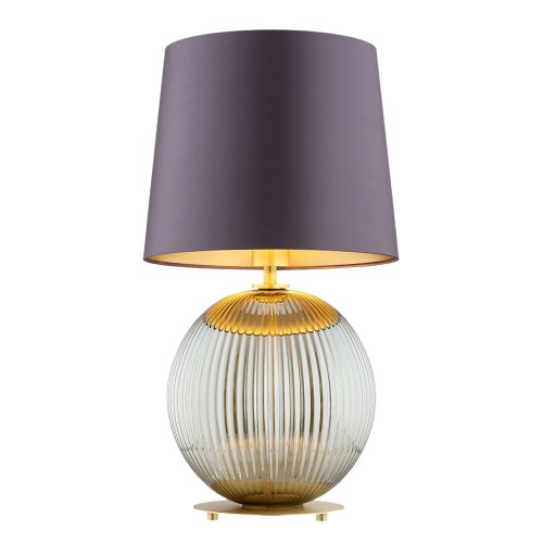 Lampa stołowa HAMILTON E27  fioletowy-śliwkowy (złoty środek) 8532 Argon