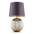 Lampa stołowa HAMILTON E27  fioletowy-śliwkowy (złoty środek) 8532 Argon