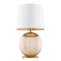 Lampa stołowa HAMILTON E27  kremowy (złoty środek) 8534 Argon