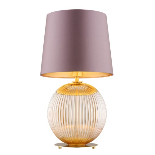 Lampa stołowa HAMILTON E27  brudny róż (złoty środek) 8536 Argon