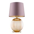 Lampa stołowa HAMILTON E27  brudny róż (złoty środek) 8536 Argon