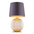 Lampa stołowa HAMILTON E27  fioletowy-śliwkowy (złoty środek) 8537 Argon