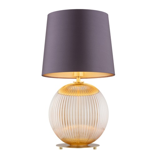 Lampa stołowa HAMILTON E27  fioletowy-śliwkowy (złoty środek) 8537 Argon