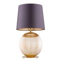 Lampa stołowa HAMILTON E27  fioletowy-śliwkowy (złoty środek) 8537 Argon