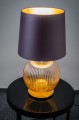 Lampa stołowa HAMILTON E27  fioletowy-śliwkowy (złoty środek) 8537 Argon