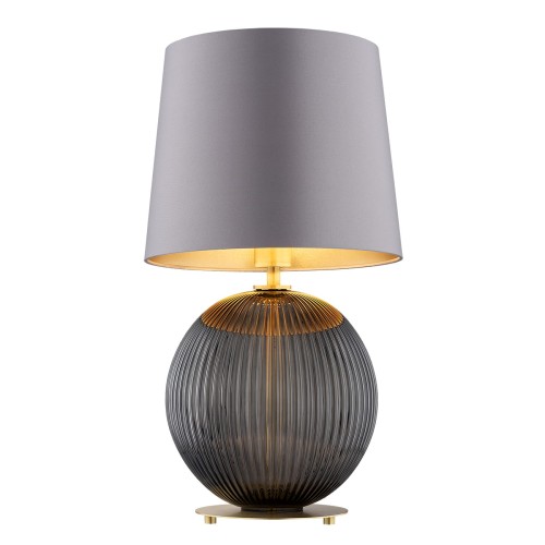 Lampa stołowa HAMILTON E27  szary (złoty środek) 8539 Argon